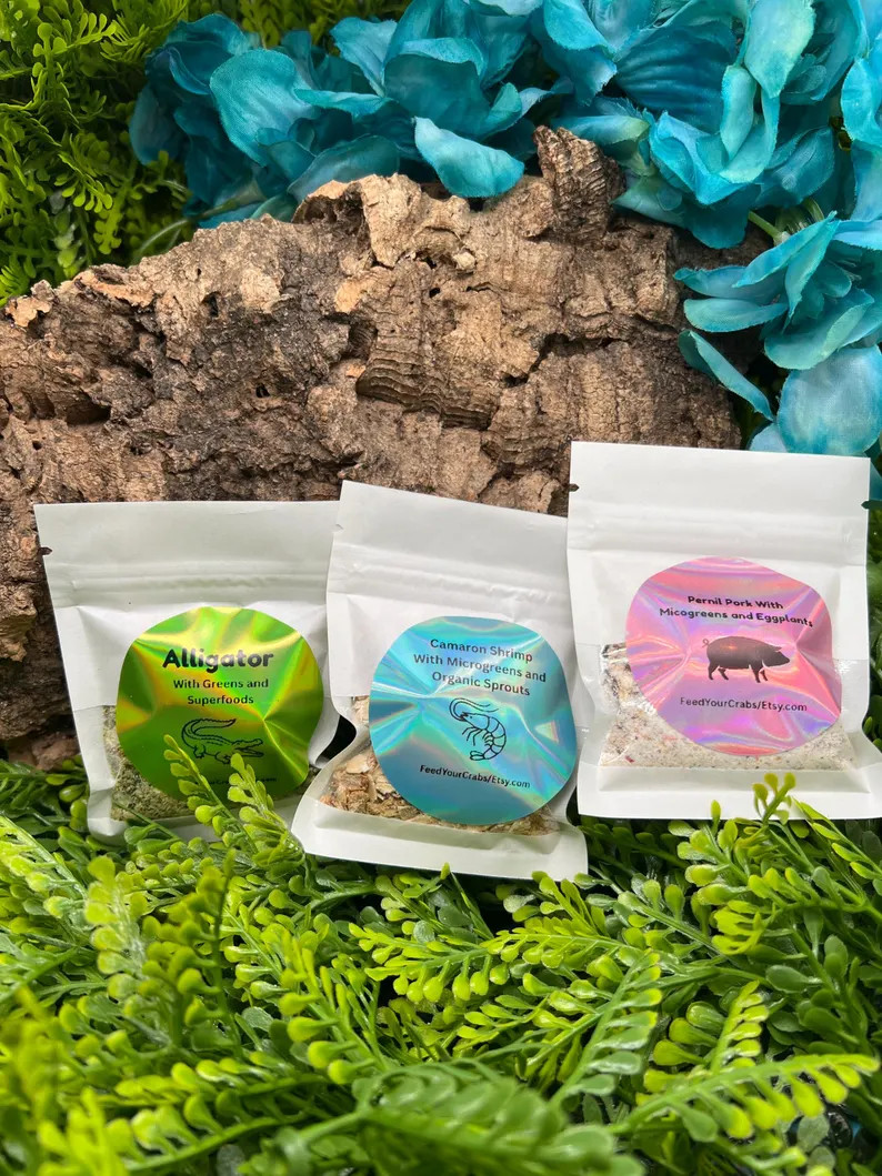 Allligator, Pernil, & Camar\u00f3n Island Collection with microgreen color enhancing carotenoid. | Etsy (Global)