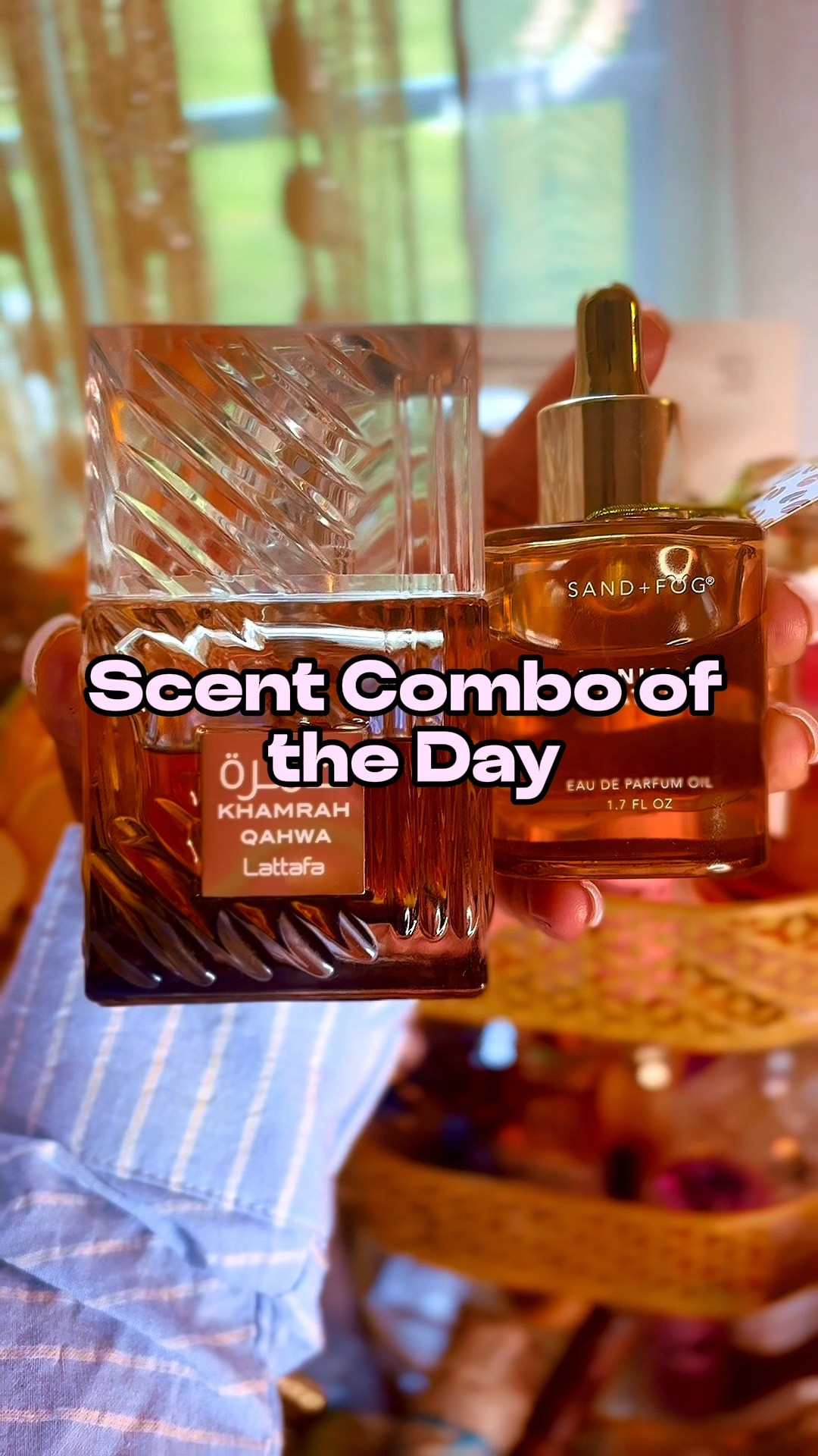 my scent combo of the day ☕️🧡 Khamrah Qahwa by Lattafa + Vanilla Latte by Sand and Fog = 🔥🔥🔥 you all must try these for fall. I smell like a vanilla chai latte + I love that for me 😂

#LTKBeauty #LTKGiftGuide #LTKFindsUnder50