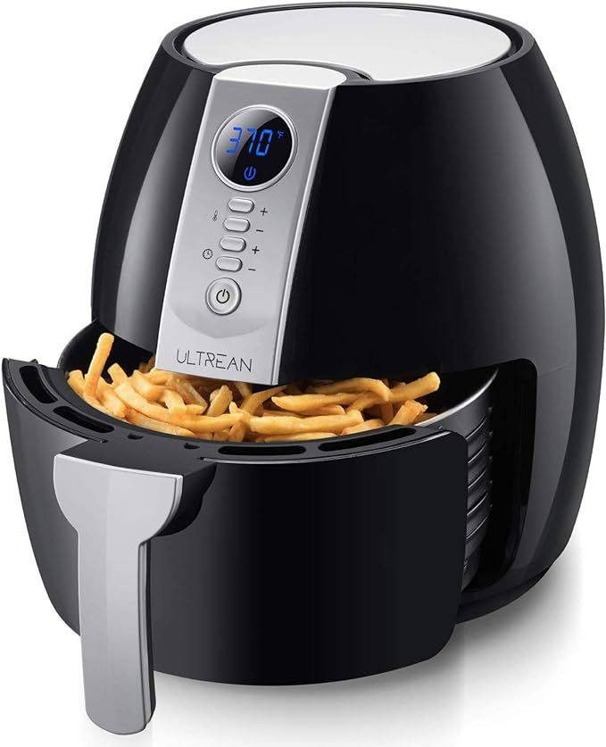 Ultrean Air Fryer, 4.2 Quart (4 Liter) Electric Hot Airfryer Oven Oilless Cooker with LCD Digital... | Amazon (US)