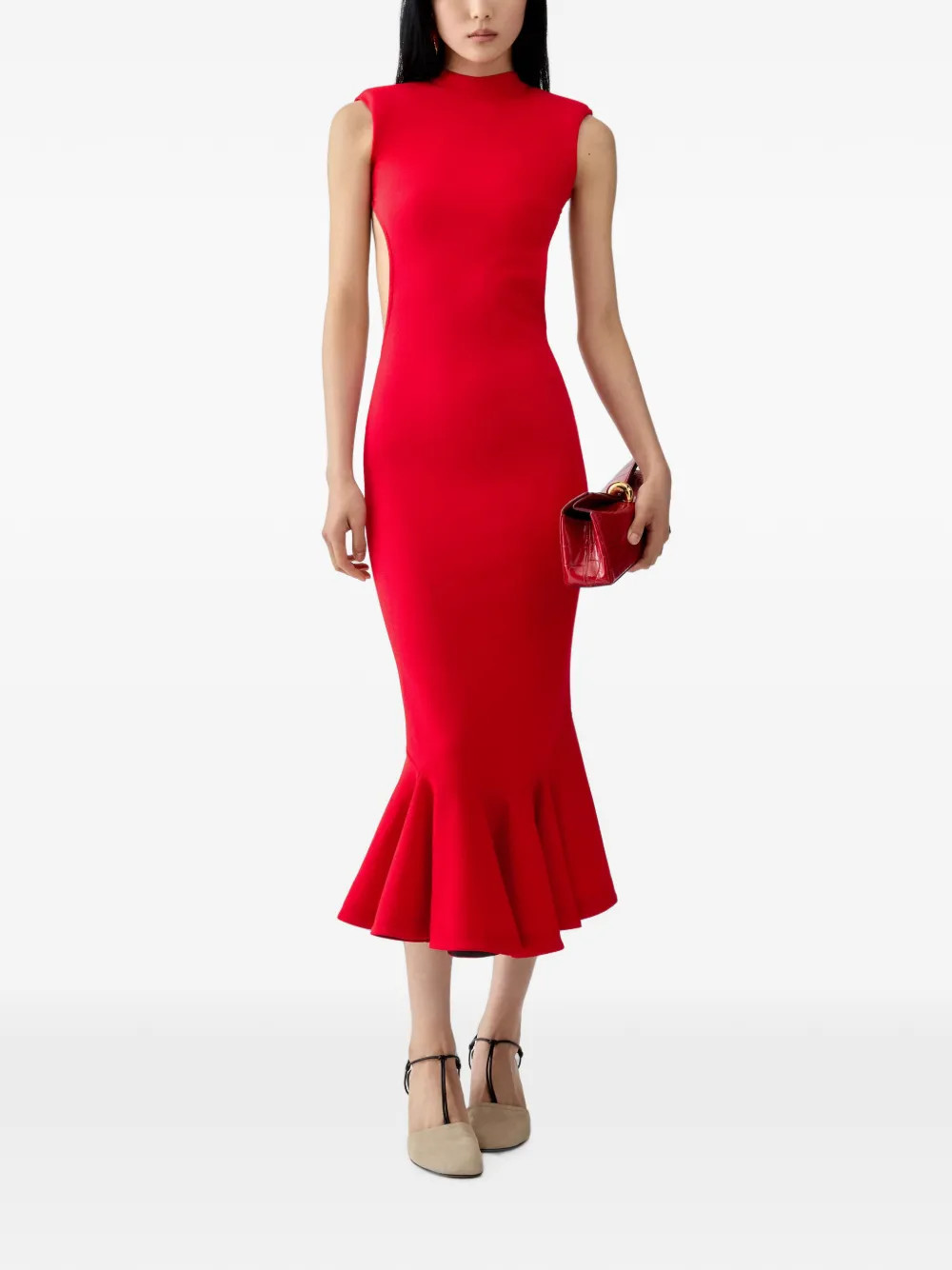 Jacquemus The Palmier dress - Red | Farfetch Global
