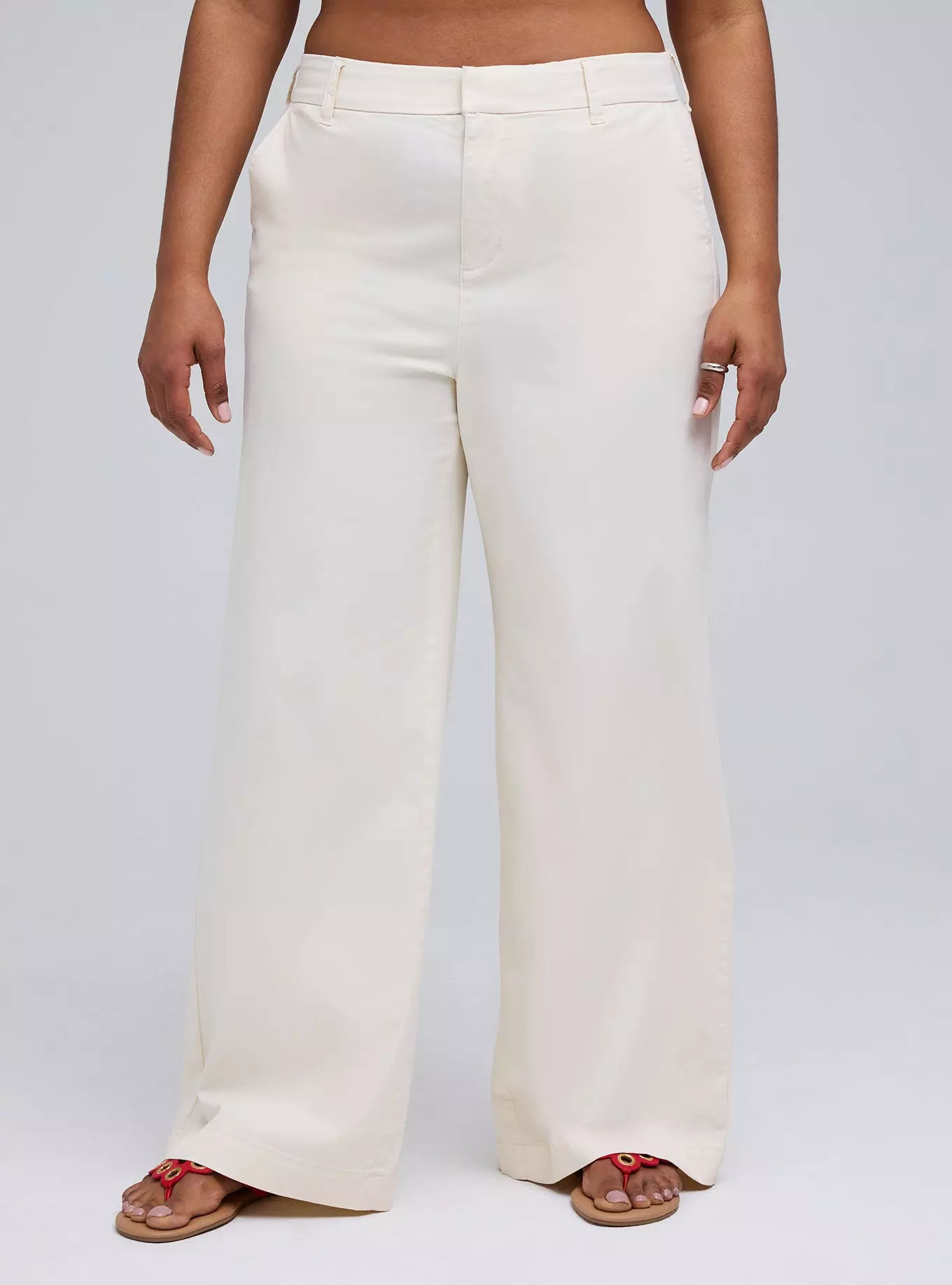 Belle Isle High-Rise Wide Leg Trouser | Torrid (US & Canada)