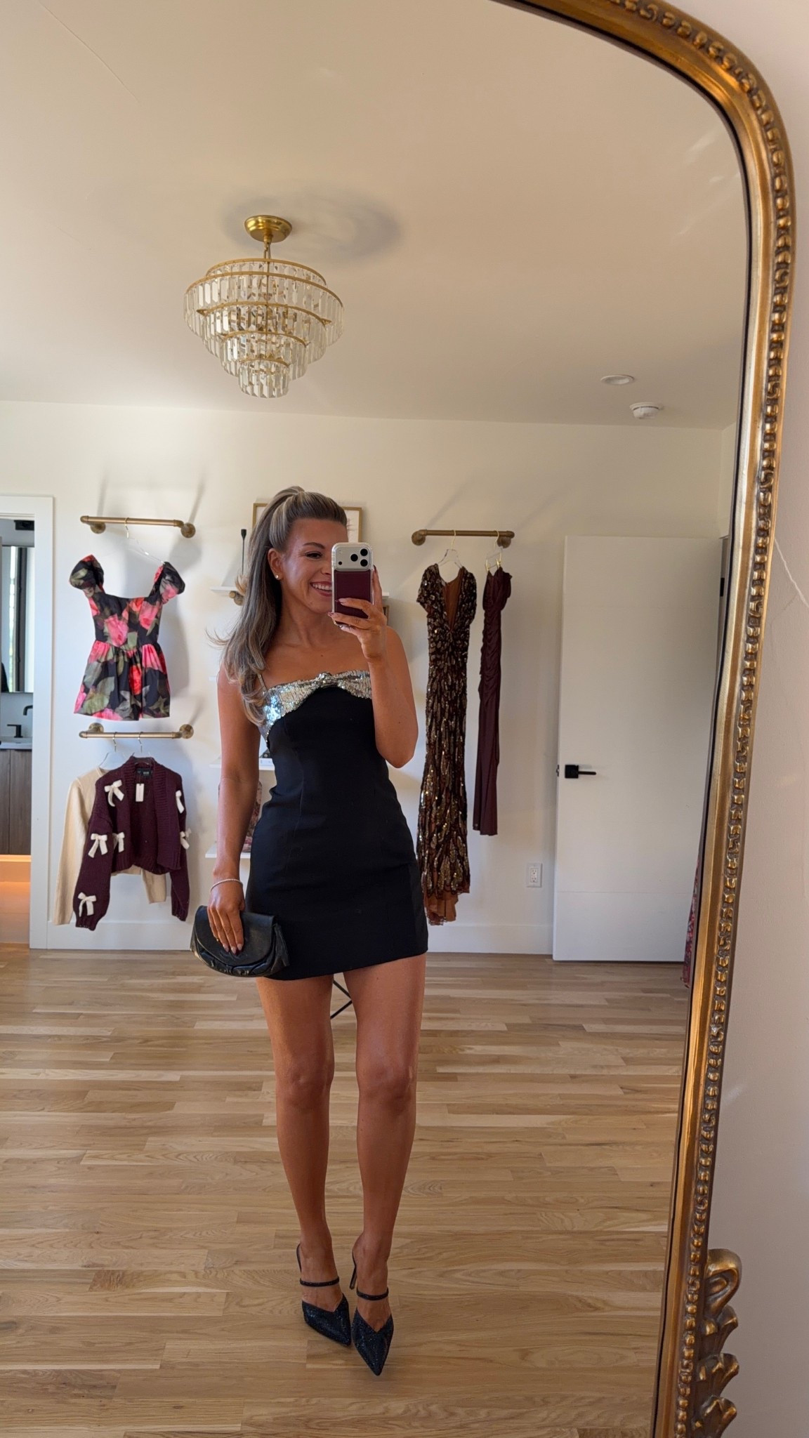 Black sequin mini dress date night or cocktail event dresses

 Wearing my usual small/2

Astr code: emerson15

Wedding guest
Formal bent
Cocktail dress
Sequin 
Mini dress
Metallic
Fall party
Date nightt


#LTKParties #LTKSeasonal #LTKWedding