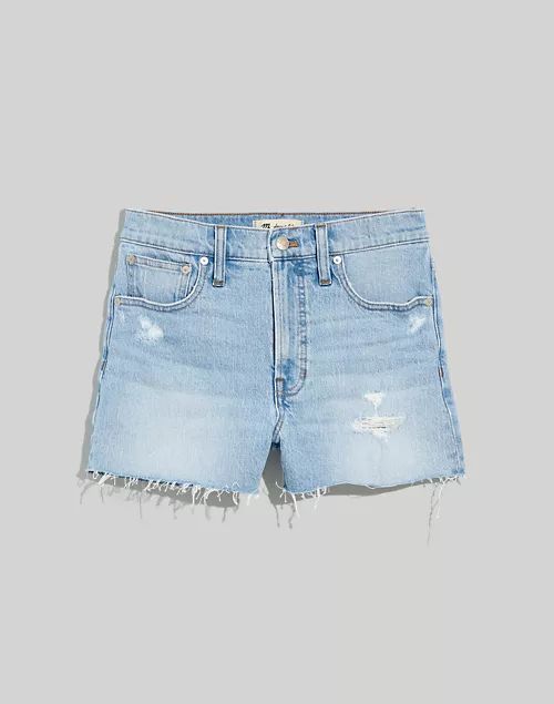 The Perfect Jean Short in Fiore Wash: Destroyed Edition | Madewell