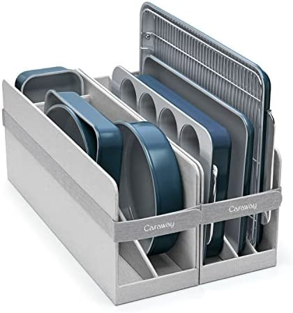 Caraway Nonstick Ceramic Bakeware Set (11 Pieces) - Baking Sheets, Assorted Baking Pans, Cooling ... | Amazon (US)