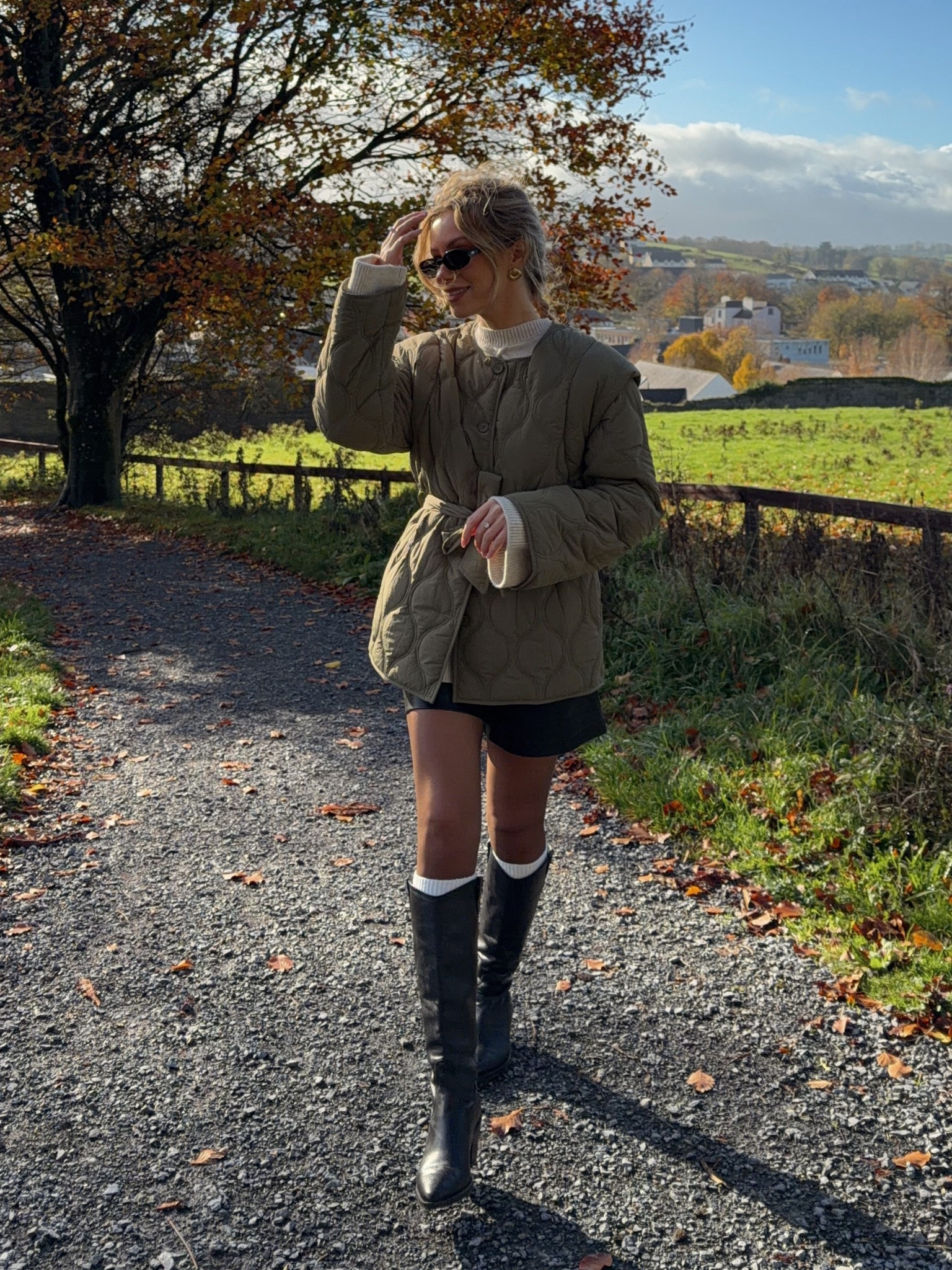 Autumn outfit, winter walk, winter coat, knee high boots

#LTKwinter #LTKuk #LTKstyletip