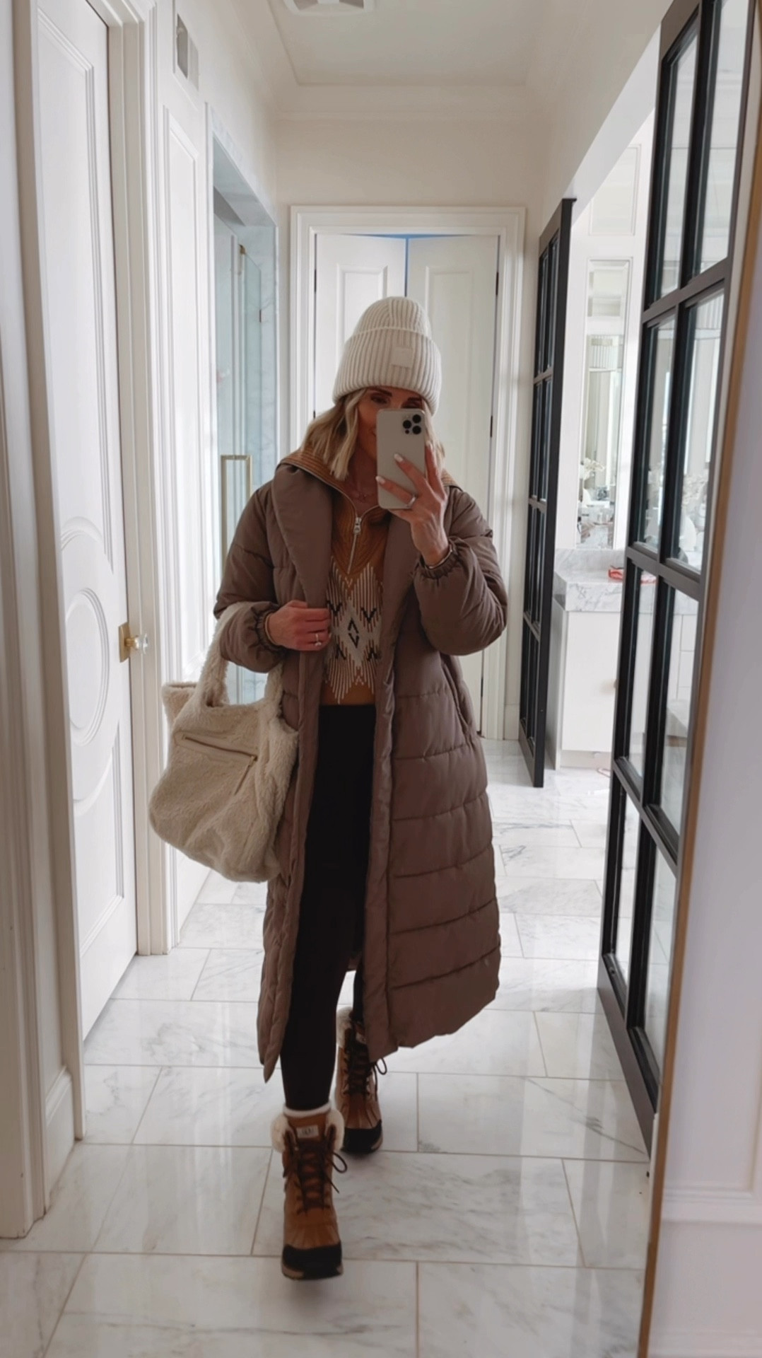 Winter outfit. Love these snow boots fit tts 