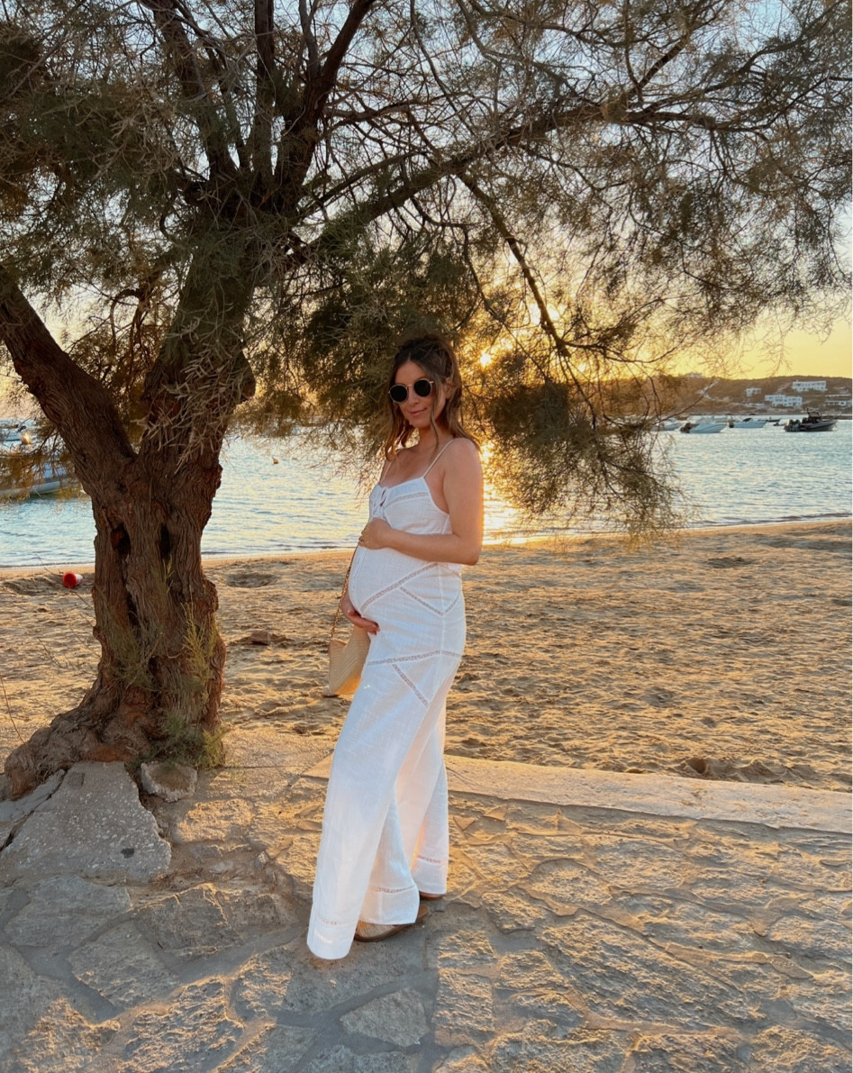 I wore this dress on our babymoon to Greece - it’s not maternity but I sized up to make it bump friendly 

#LTKBump #LTKStyleTip #LTKTravel