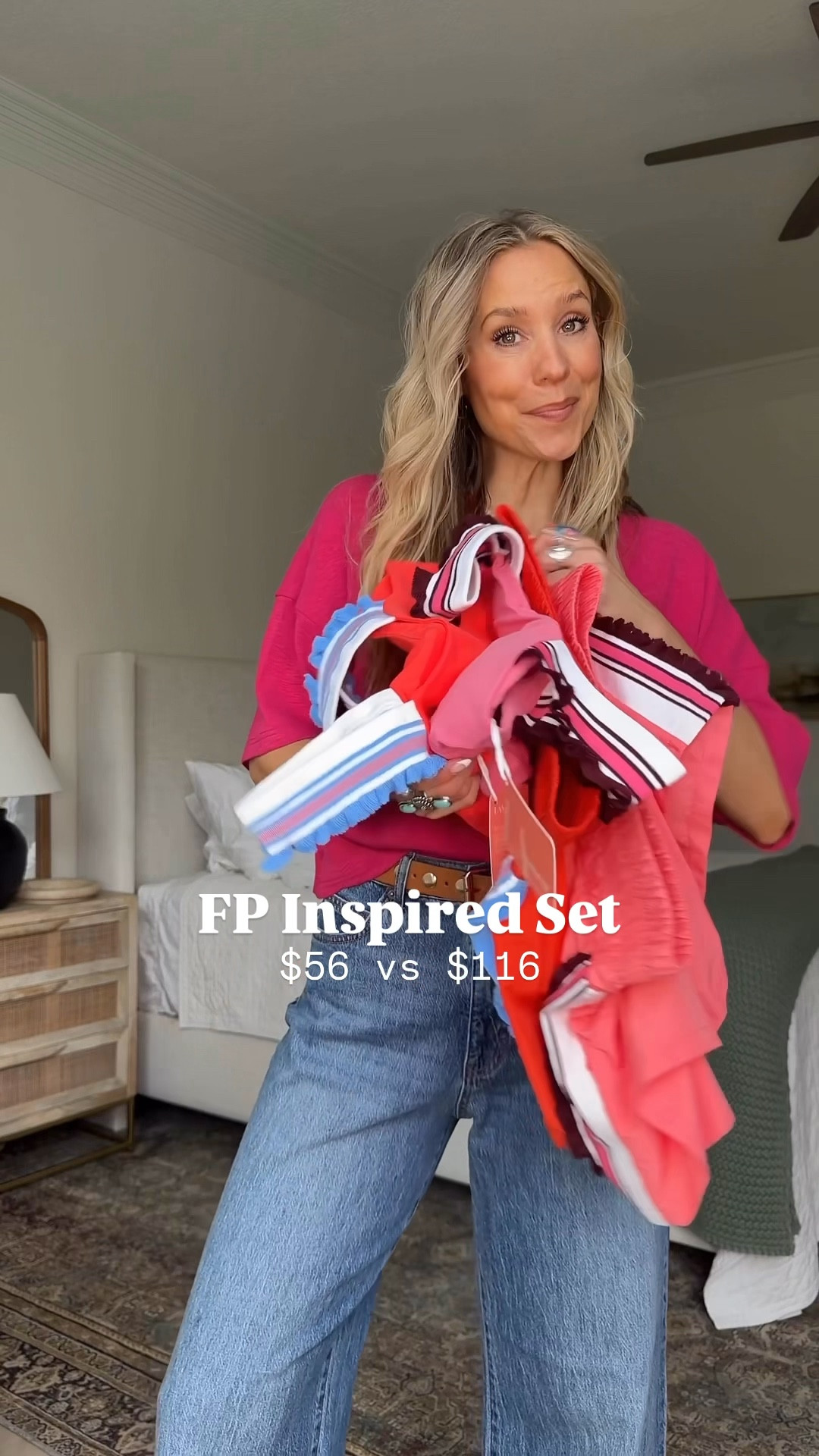 FP inspired set for $56 vs $116 

I love the ruffle detail— gives such a feminine style to your workout. 

#LTKdayinmylife #LTKfitnessgoals #LTKActive