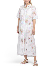 Cotton Eyelet Cover-up Dress | Cover-ups | Marshalls | Marshalls