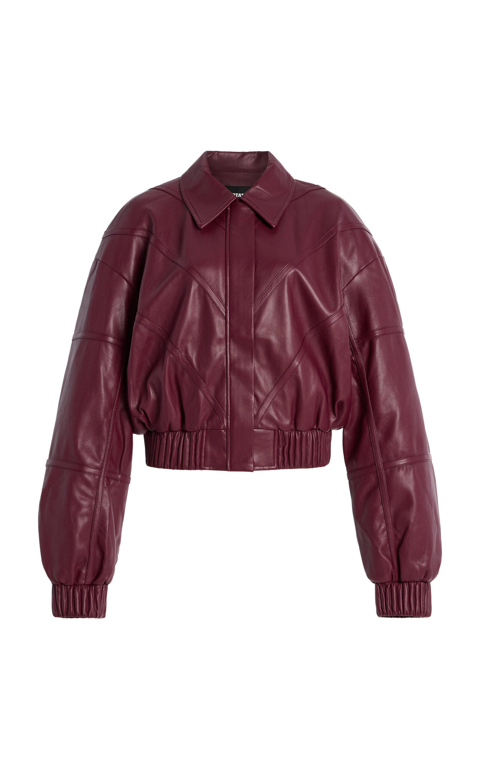 ROTATE Faux Leather Bomber Jacket - Moda Operandi | Moda Operandi (Global)