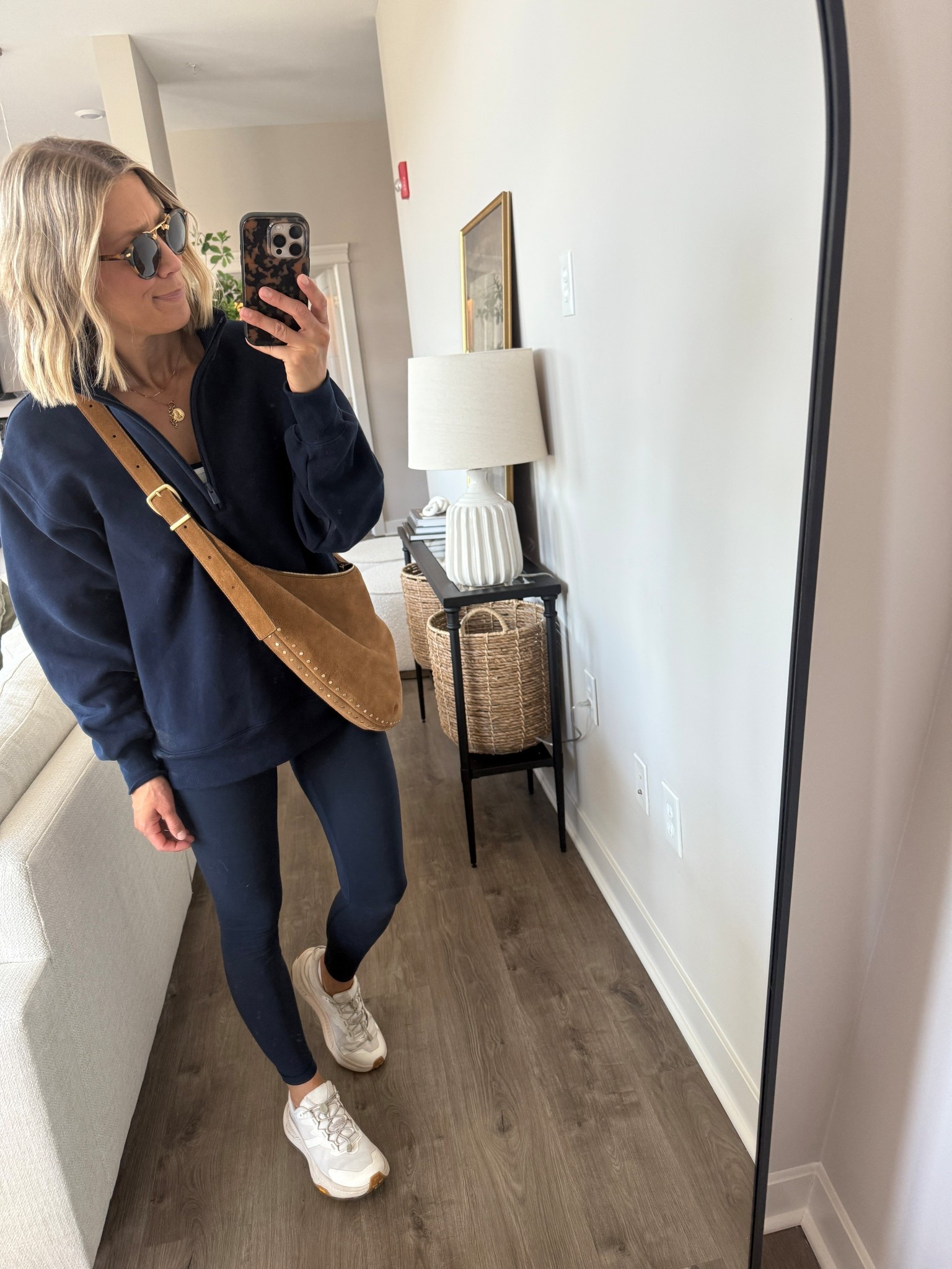 Wearing 4 leggings, medium bra top (cakes under), small tank, medium sweatshirt, sneakers tts 

#LTKOver40 #LTKActive #LTKFindsUnder100