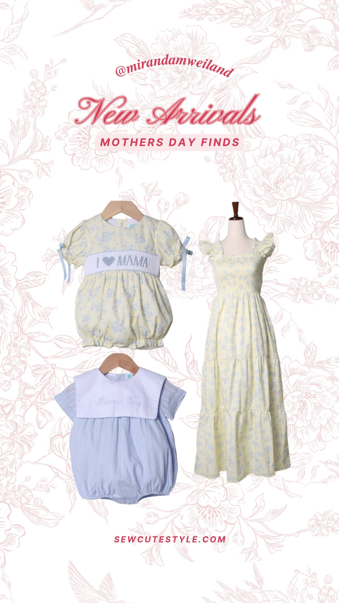 Mommy and me matching outfits for the whole family! Mother’s Day outfit ideas for your littles 💐 sweetest dresses, soft pastels, and the cutest sets for celebrating with your babies & kids 🤍 perfect for brunch, church, or family photos

mommy & me style / baby girl outfits / toddler outfits / kids spring fashion / Mother’s Day outfits / pastel outfits / floral dresses / matching outfits / family photos outfits / spring style / girls dresses / boys spring outfits / baby fashion

#LTKBaby #LTKmomlife #LTKKids