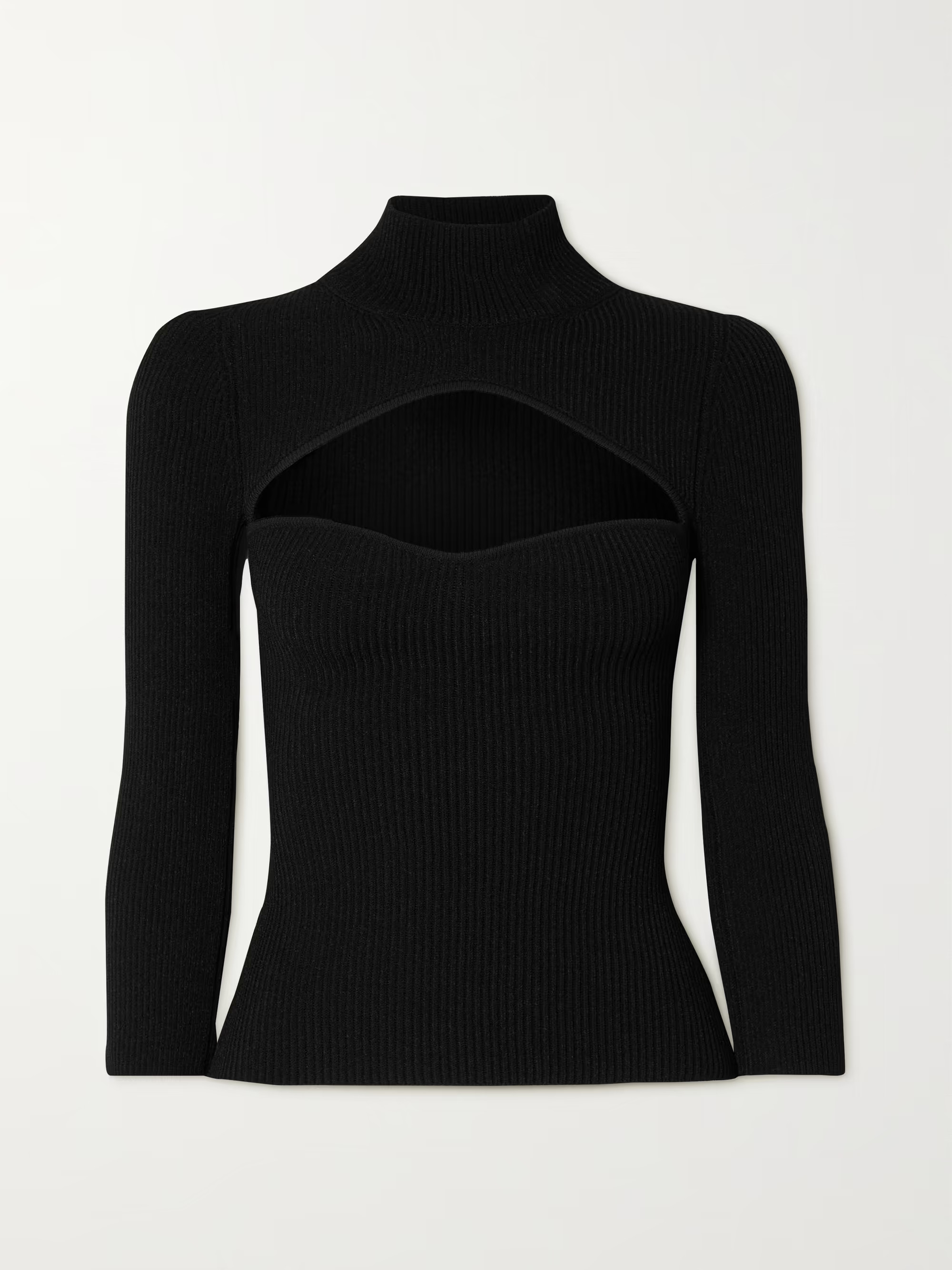 Angela cutout ribbed-knit sweater | NET-A-PORTER (UK & EU)