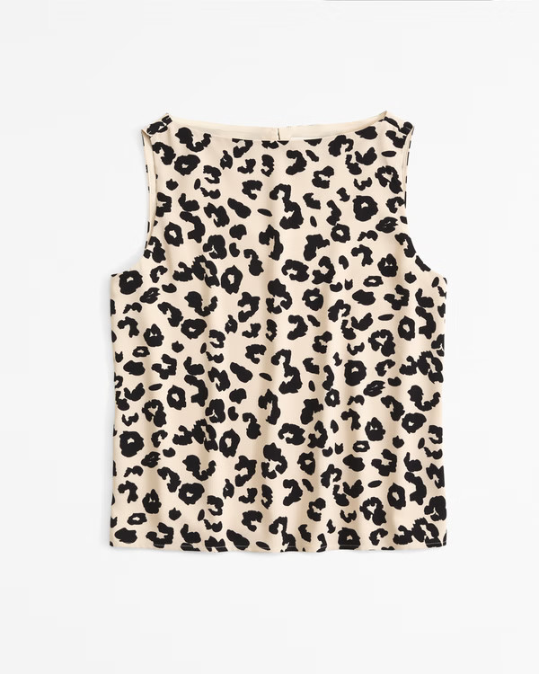 Women's Pattern Shell Top | Women's New Arrivals | Abercrombie.com | Abercrombie & Fitch (US)
