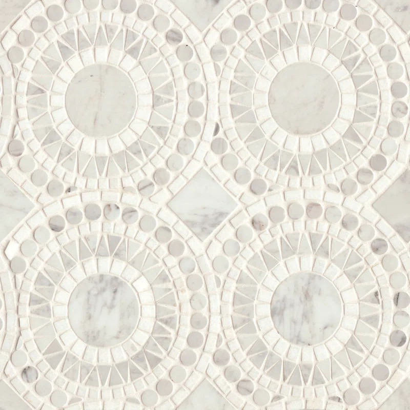 Solis Marble Random Mosaic Wall & Floor Tile | Wayfair North America
