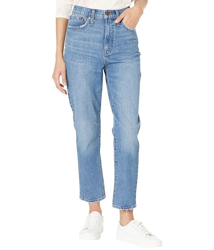 Madewell Classic Straight Jeans in Nearwood Wash | Zappos