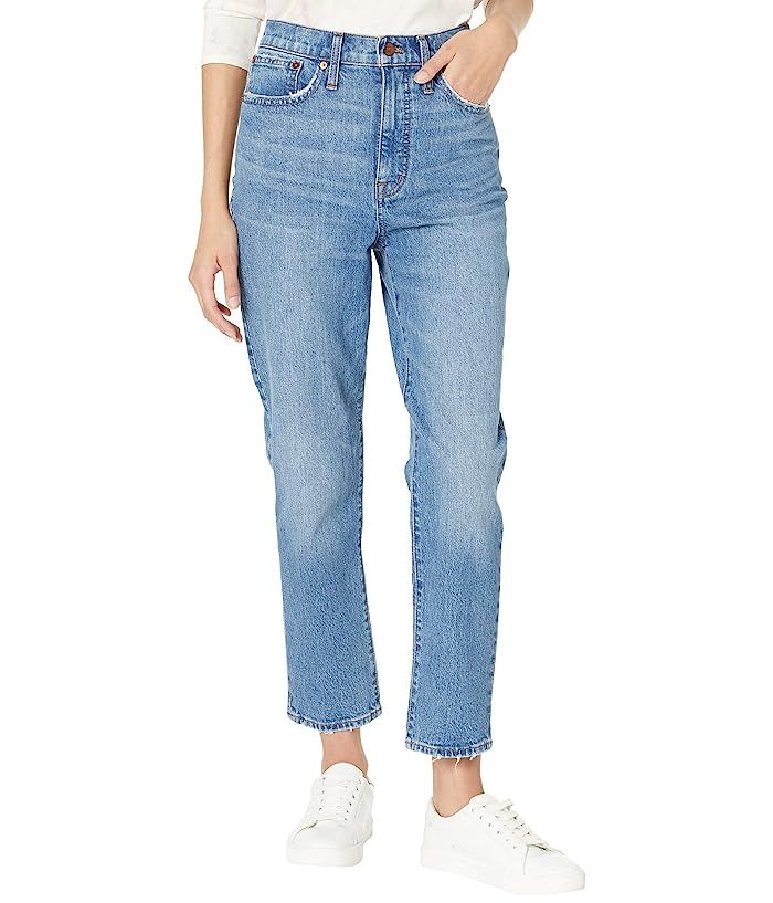 Madewell Classic Straight Jeans in Nearwood Wash | Zappos