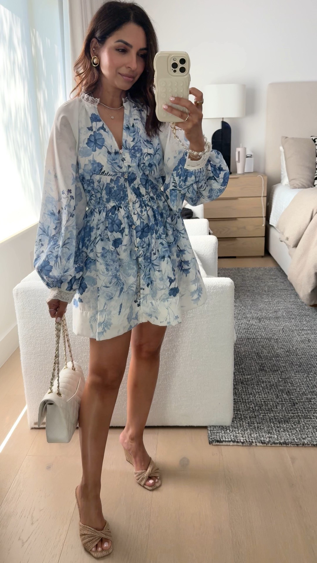 One of my favorite dresses this season, wearing the XS petite length. My wedges are a go to and a MAJOR FAV, run TTS- code NASREEN20 works through 5/11

#LTKStyleTip #LTKSaleAlert