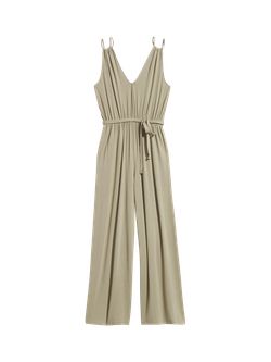 Sleeveless Double-Strap Ankle-Length Jumpsuit for Women | Old Navy (US)