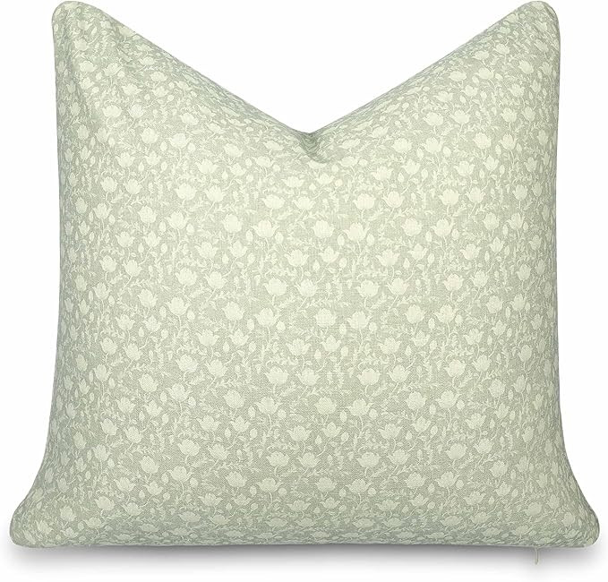 Crumbs Home Modern Farmhouse California Casual Indoor Outdoor Throw Pillow Cover, 22"x22" Water R... | Amazon (US)