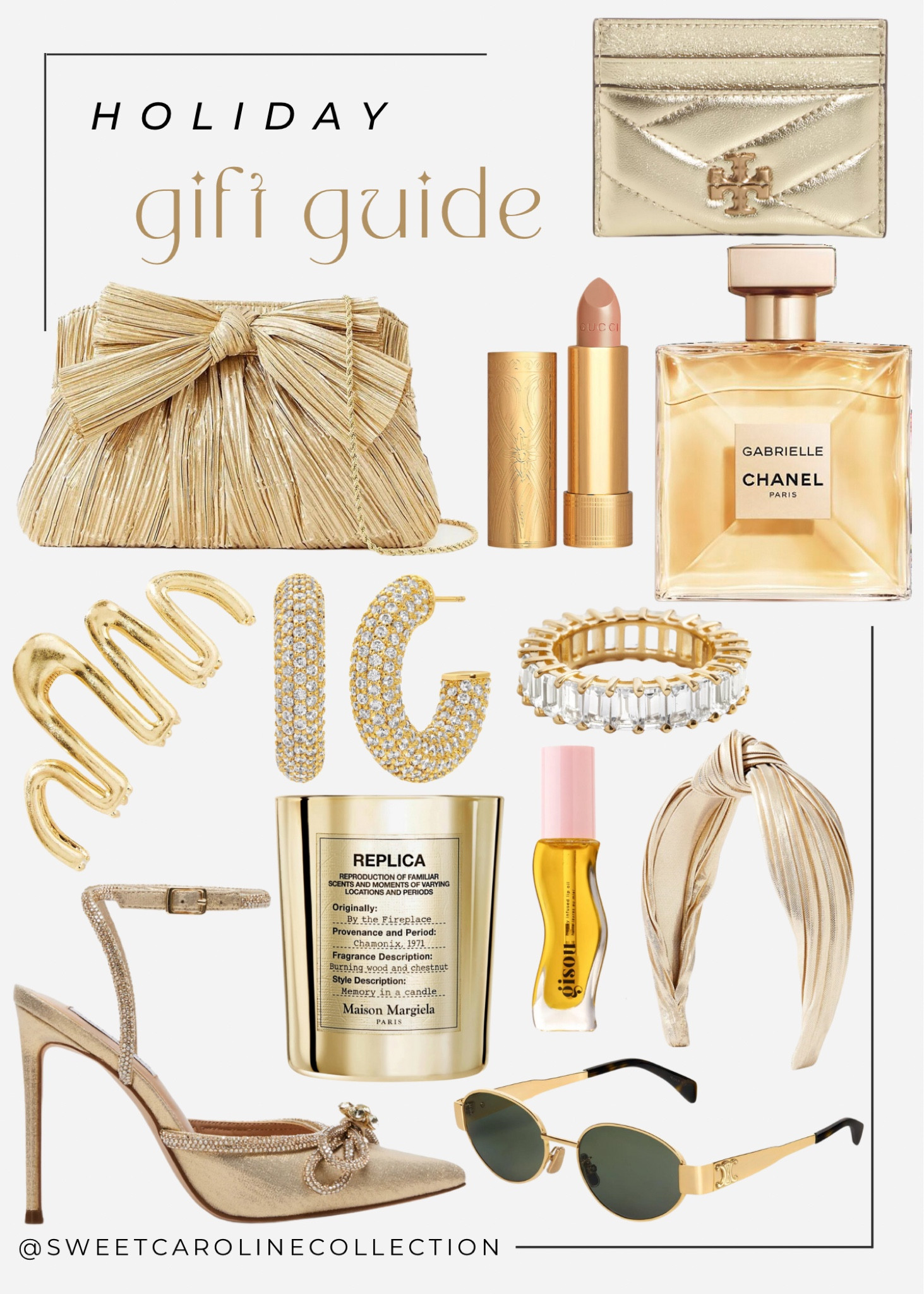 Holiday gift guide for her 💛✨🎄

Holiday style, gift guide, gift idea, best seller, Christmas, birthday, gift, Gucci, lipstick, candle, bucket hat, diptyque, Burberry, Tory Burch, earrings, swarvoski, Ugg, boots, Gucci, belt, adidas, sambas, flaunt, target, bow, purse, replica, Chanel, Sephora, baubleBar, lili claspe, loeffler Randall, tarte, claw clip, gisou, Celine, sunglasses, heels, bucket hat, lipstick, card holder, gloves, ring, bracelet, Bloomingdale’s, Steve Madden, shoes, Marc Jacobs, Sephora, coach, gilt, Anthropologie, Larroude, David yurman, free people, headband, baccarat rouge, charlotte tilbury, beauty, phone case, saks fith avenue, blanket, home, ring, David yurman, finish line, nordstrom, Marc jacobs, best buy, apple, headphones, baubleBar, new balance, sneakers, urban outfitters, dicks sporting goods, Prada, YSL, Jimmy choo, baccarat, maison Francis kurkdjian paris, perfume, fragrance, Jo Malone, Jimmy Choo, makeup, beauty, lip balm, tarte, Dior beauty, swarvoski, jewelry, ring, earrings, hoops, accessories, bergdorf Goodman, neiman Marcus, Nordstrom, ulta, Sephora, saks fifth Avenue, designer, luxe, home, candle, Mackenzie Childs, platter, kitchen, cake stand, cookie jar, countertop, under 500, under 400, under 300, Under 200, under 100, under 50, sale, style, fashion, decor, sweet Caroline collection 

#LTKHoliday #LTKGiftGuide #LTKCyberWeek