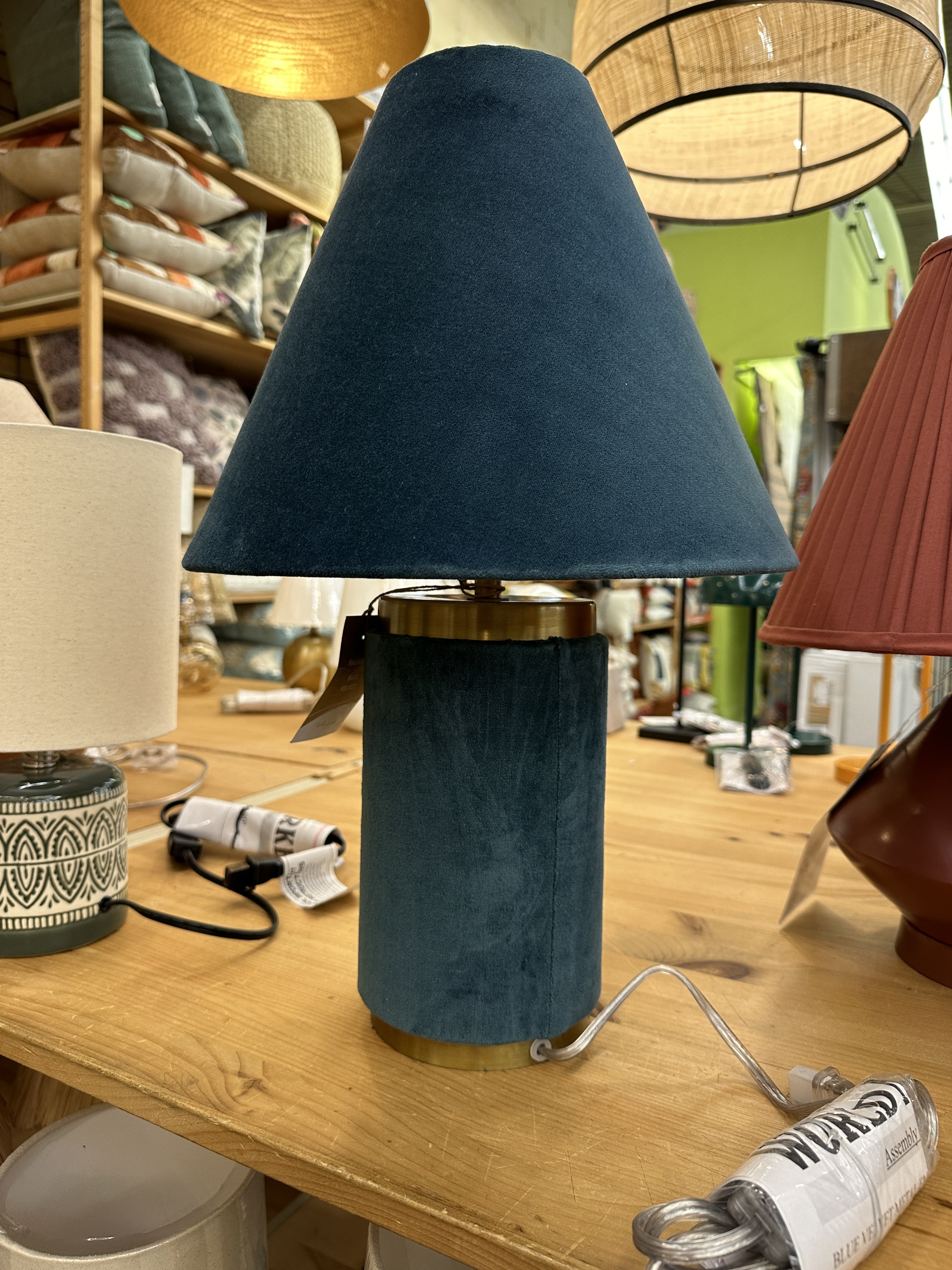 Love love love this velvet lamp at World Market. Lamps are 20% off this week! 

#LTKSaleAlert #LTKFindsUnder100 #LTKHome