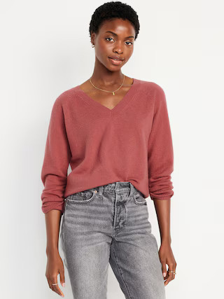 SoSoft Loose V-Neck Sweater | Old Navy (US)