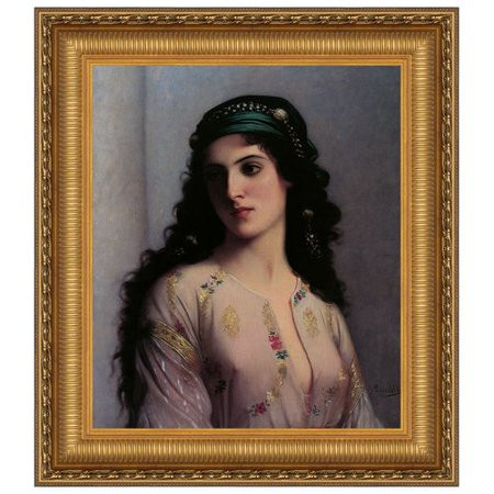 Design Toscano Jewish Girl in Tangiers Canvas Replica Painting: Medium | Walmart (US)