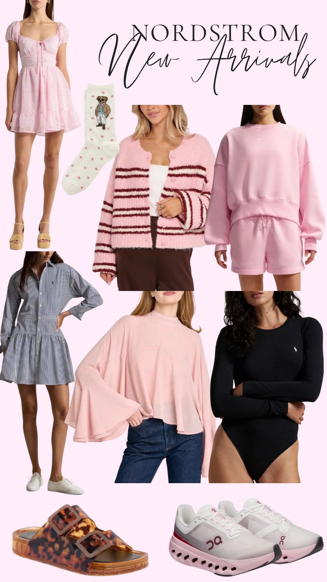 Nordstrom new arrivals, spring tops, spring dresses 

#LTKootd #LTKValentine #LTKTravel
