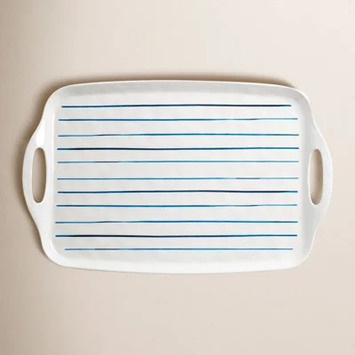 Blue Bay Melamine Handled Platter | Wayfair North America