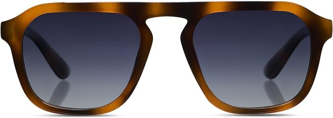 Peepers Polarized Sunglasses, Mocha Tortoise, Deep Dive Sun | Unisex, aviator frame, polarized le... | Amazon (US)
