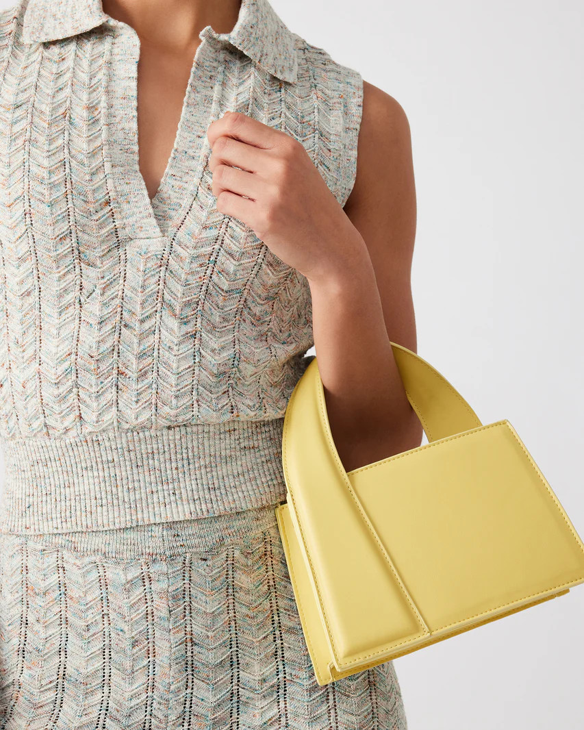TWISTY Bag Yellow | Women's Top Handle Bag | Steve Madden (US)