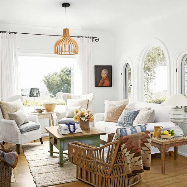 Montville 1 - Light Unique / Statement Teardrop Pendant | Wayfair Professional