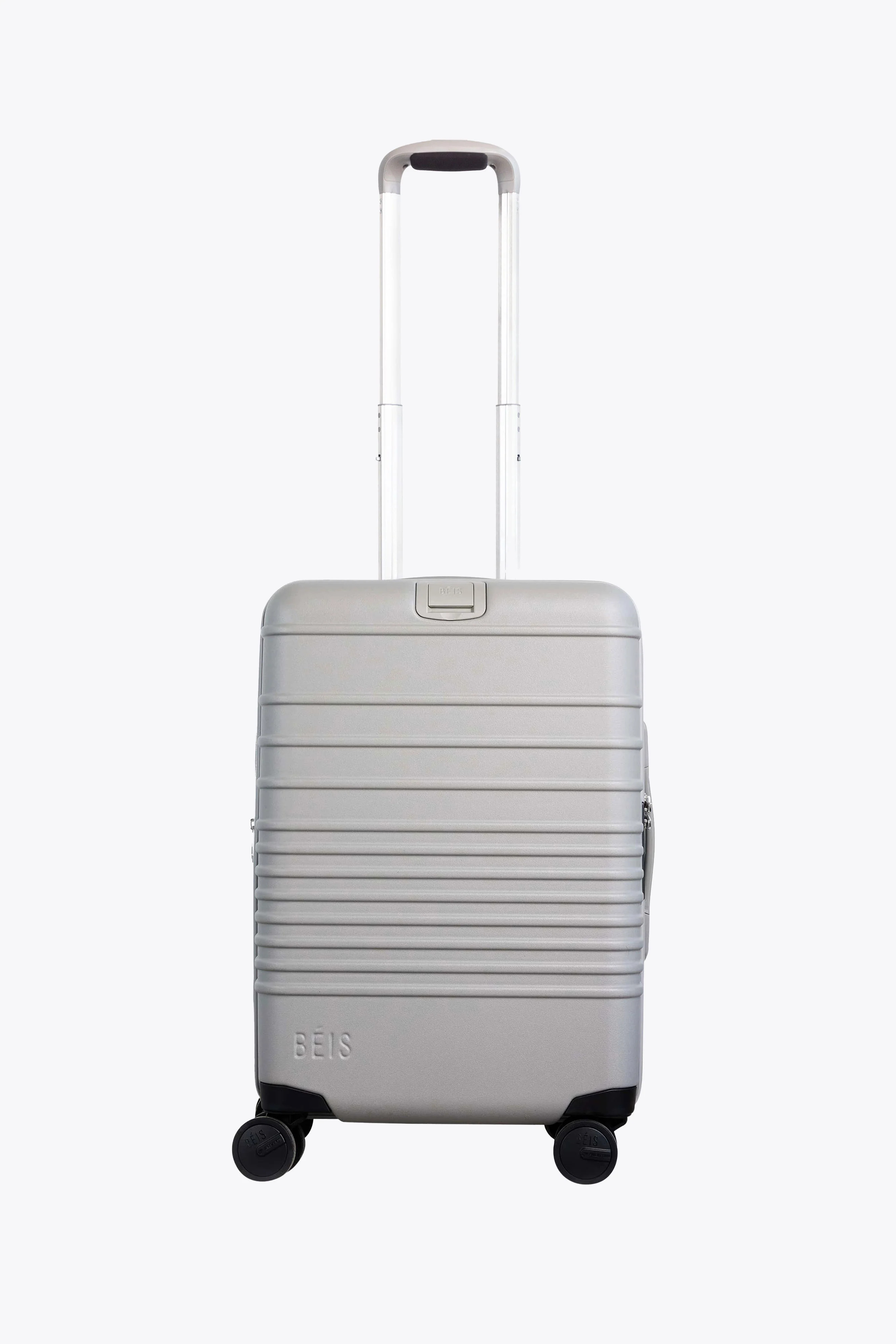 The Carry-On Roller 
                in Grey | BEIS