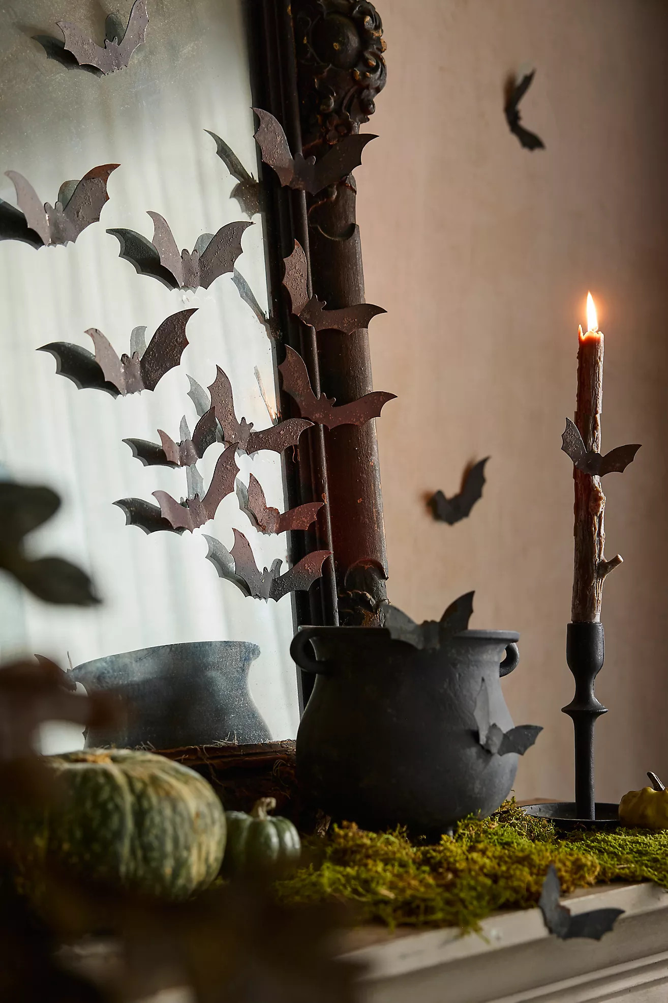 Iron Bat Wall Decor, Set of 18 | Anthropologie (US)