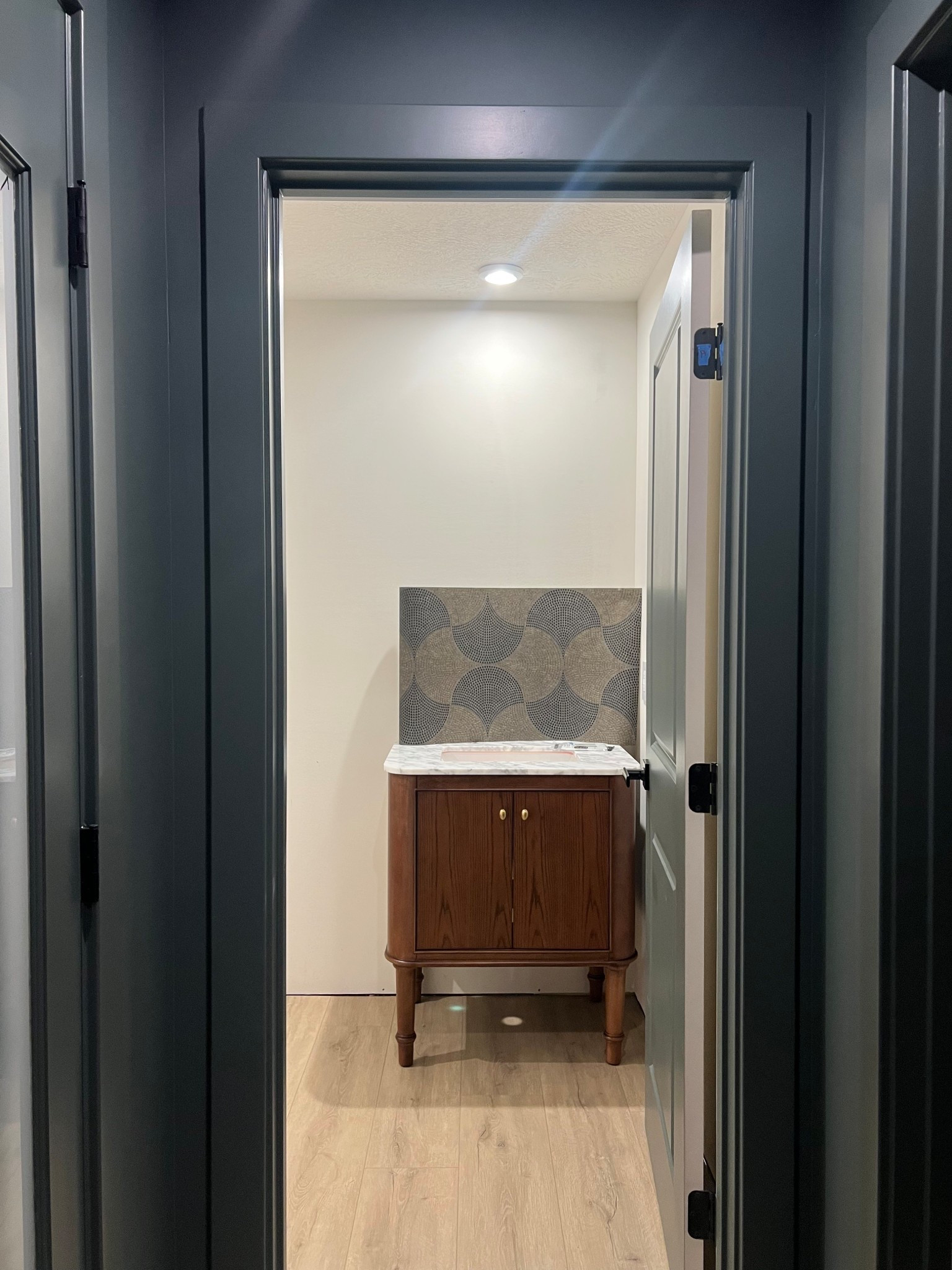 Wallpaper we will be using in the basement bathroom! ANS