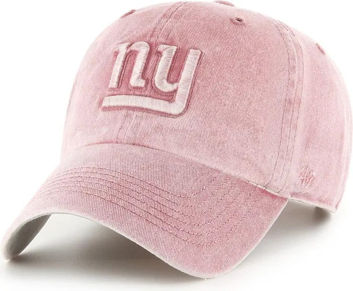 '47 Women's '47 Pink New York Giants Mist Clean Up Adjustable Hat | Nordstrom | Nordstrom
