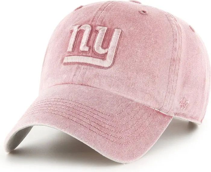'47 Women's '47 Pink New York Giants Mist Clean Up Adjustable Hat | Nordstrom | Nordstrom