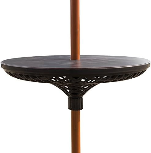 Sundale Outdoor Adjustable Umbrella Table, Beach Patio Garden Poolside Accessory, 23in Dia | Amazon (US)