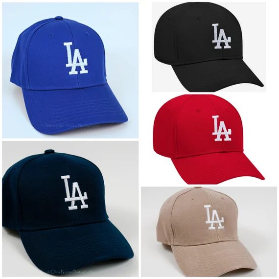 LA Initialsembroidered Baseball Hat Cap Unisex Adult Size - Etsy Lebanon | Etsy ROW