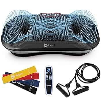Lifepro Waver Vibration Plate Exercise Machine for Lymphatic Drainage, Muscle Activation, Full-Bo... | Amazon (US)
