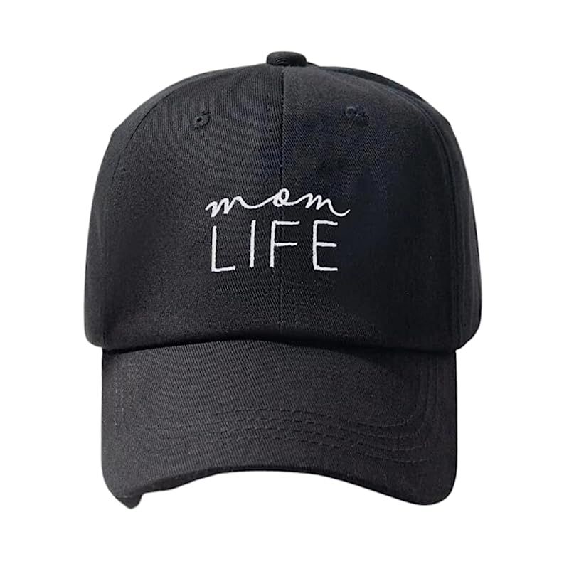 Mom Life Hats For Women, Cute Mama Hat Baseball Cap in Pink, Mommy Hat, Mothers Day New Mom Gift,... | Amazon (US)