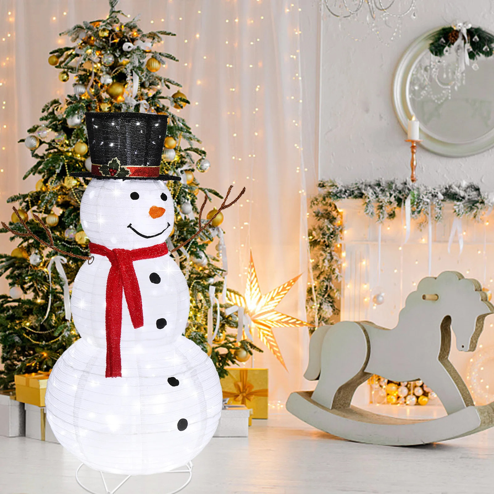 Snowman Lighted Display | Wayfair North America