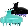 HEETA Hair Scalp Massager Shampoo Brush 2 Pack, Soft Silicone Bristles to Remove Dandruff, Waterp... | Amazon (US)