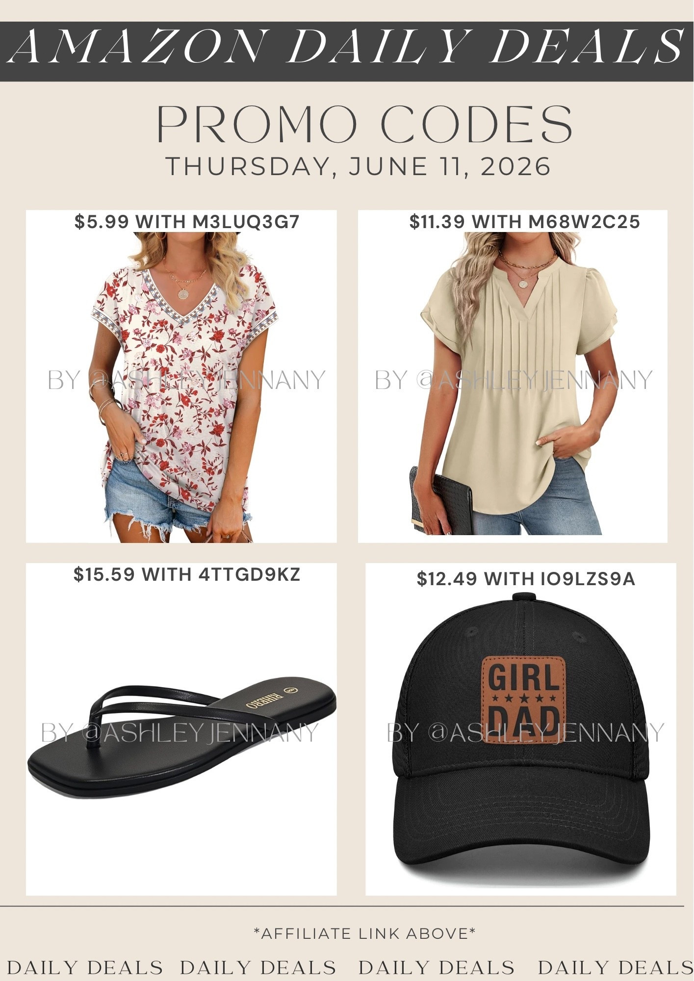 Amazon deals

#LTKSaleAlert #LTKMidsize #LTKootd
