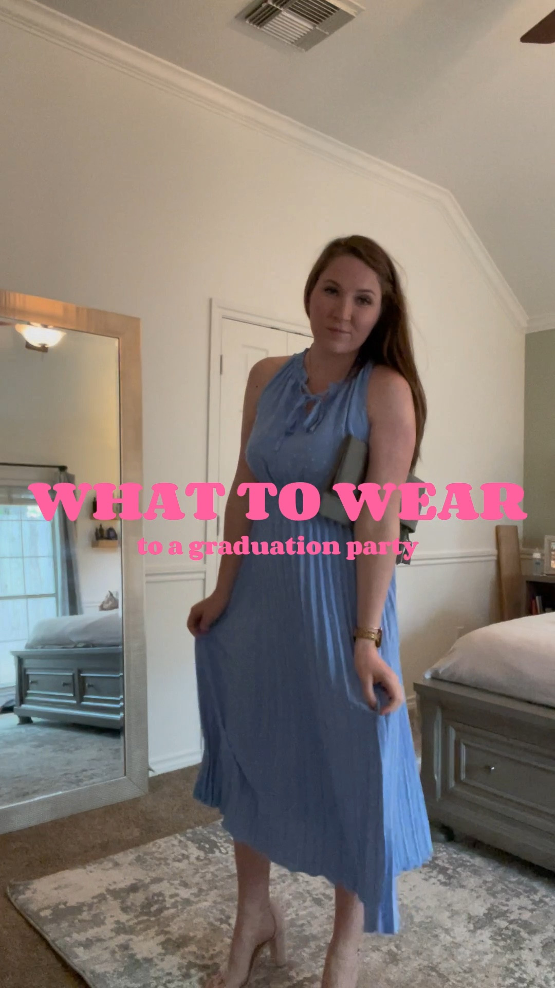 Whether it’s a high school or college graduation, this stunning blue dress is perfect. 

Details: keyhole cut out with pleated skirt

Sizing: wearing a size medium

#LTKwedding #LTKfit #LTKstyletip
