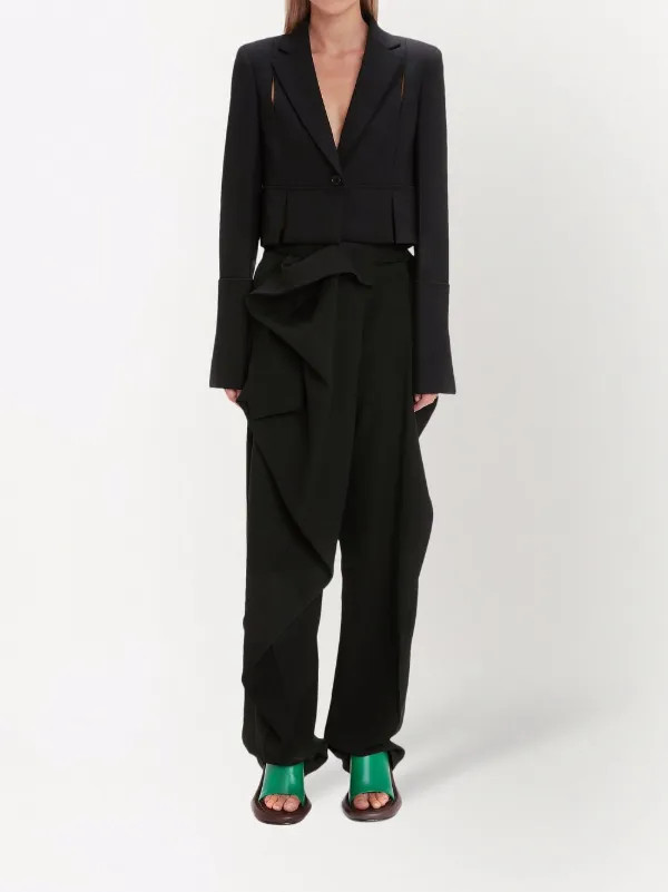 foldover tailored trousers | Farfetch Global