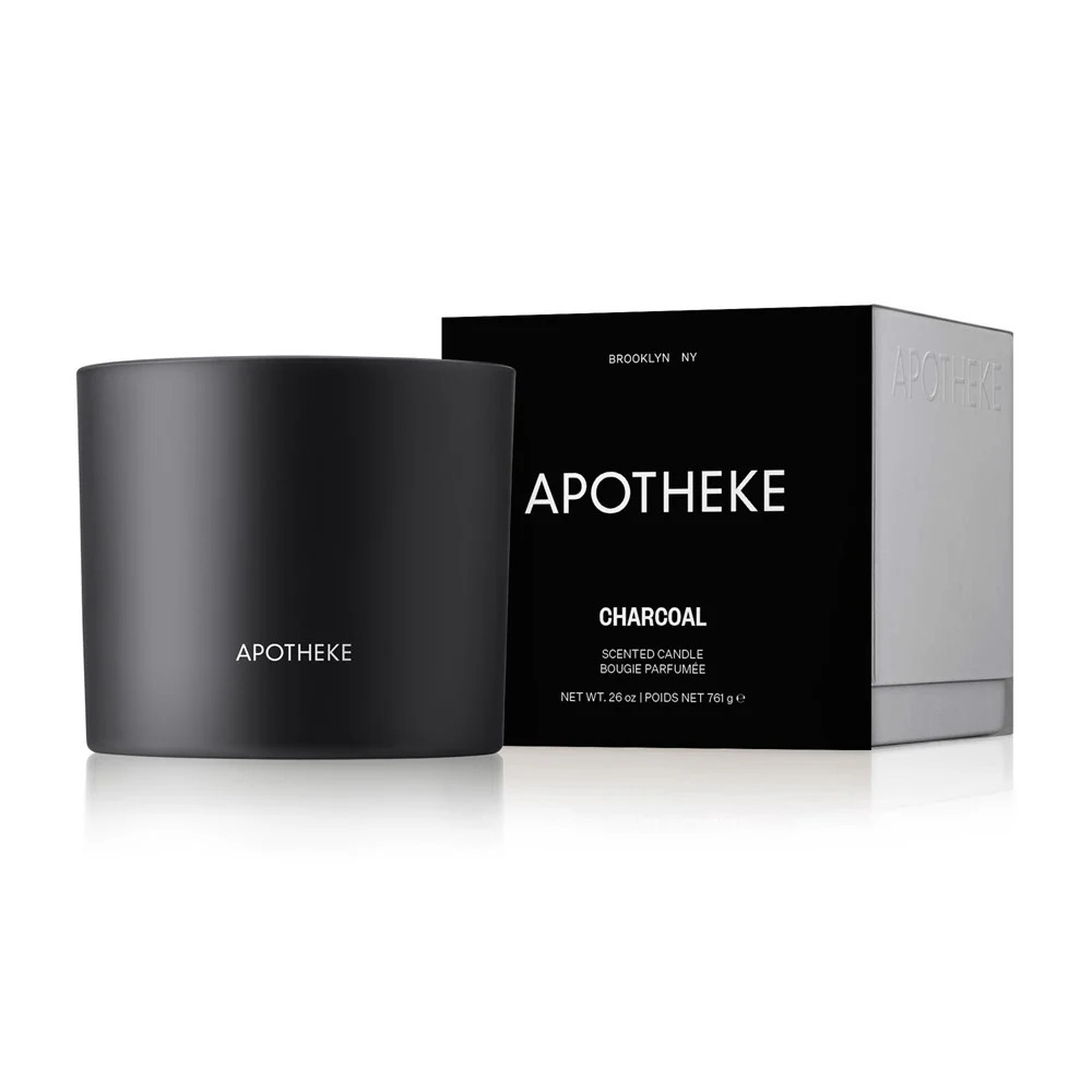 Charcoal 3-Wick Candle | Apotheke Co