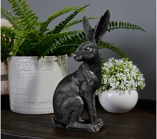 Make Your Selection: Cozy Cottage by Liz Marie Resin Standing Bunny | QVC