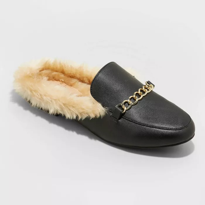 Women's Rebe Mules - A New Day™ Burgundy 8.5 | Target